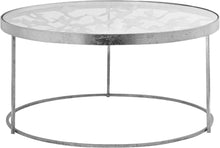 Load image into Gallery viewer, Butterfly Silver Coffee Table
