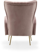Load image into Gallery viewer, Opera Pink Velvet Accent Chair
