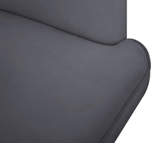 Load image into Gallery viewer, Rays Grey Velvet Accent Chair
