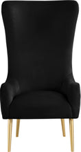 Load image into Gallery viewer, Alexander Black Velvet Accent Chair
