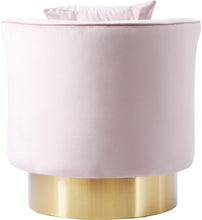 Load image into Gallery viewer, Kendra Pink Velvet Accent Chair
