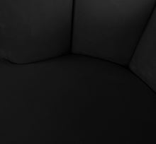 Load image into Gallery viewer, Lily Black Velvet Accent Chair
