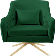 Load image into Gallery viewer, Paloma Green Velvet Accent Chair
