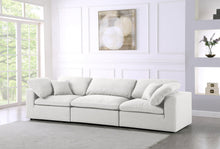 Load image into Gallery viewer, Serene Cream Linen Fabric Deluxe Cloud Modular Sofa
