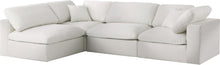 Load image into Gallery viewer, Serene Cream Linen Fabric Deluxe Cloud Modular Sectional
