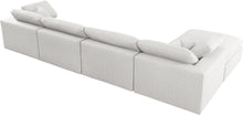 Load image into Gallery viewer, Serene Cream Linen Fabric Deluxe Cloud Modular Sectional
