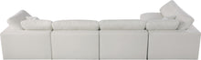 Load image into Gallery viewer, Serene Cream Linen Fabric Deluxe Cloud Modular Sectional
