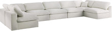 Load image into Gallery viewer, Serene Cream Linen Fabric Deluxe Cloud Modular Sectional
