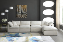 Load image into Gallery viewer, Plush Cream Velvet Standard Cloud Modular Sectional
