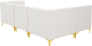 Alina Cream Velvet Modular Sectional