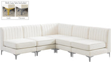 Load image into Gallery viewer, Alina Cream Velvet Modular Sectional
