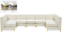 Load image into Gallery viewer, Alina Cream Velvet Modular Sectional
