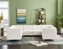 Load image into Gallery viewer, Alina Cream Velvet Modular Sectional
