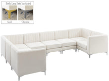 Load image into Gallery viewer, Alina Cream Velvet Modular Sectional
