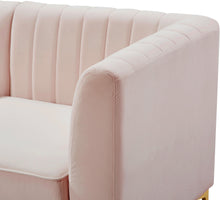 Load image into Gallery viewer, Alina Pink Velvet Modular Sectional
