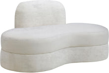 Load image into Gallery viewer, Mitzy Cream Velvet Loveseat image
