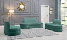 Load image into Gallery viewer, Mitzy Mint Velvet Sofa
