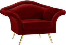 Load image into Gallery viewer, Lips Red Velvet Chair image
