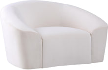 Load image into Gallery viewer, Riley Cream Velvet Chair
