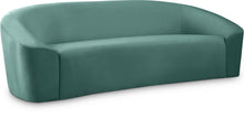 Load image into Gallery viewer, Riley Mint Velvet Sofa

