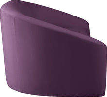 Load image into Gallery viewer, Riley Purple Velvet Loveseat
