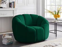 Load image into Gallery viewer, Elijah Green Velvet Chair
