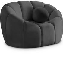 Load image into Gallery viewer, Elijah Grey Velvet Chair image
