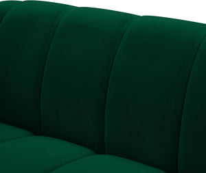 Elijah Green Velvet Chair