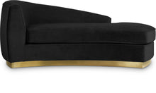 Load image into Gallery viewer, Julian Black Velvet Chaise
