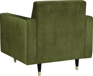 Lola Olive Velvet Chair