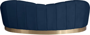 Shelly Navy Velvet Sofa