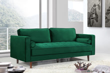 Load image into Gallery viewer, Emily Green Velvet Sofa
