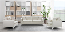 Load image into Gallery viewer, Naomi Cream Velvet Chair
