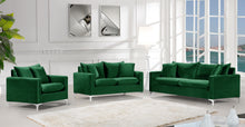 Load image into Gallery viewer, Naomi Green Velvet Sofa
