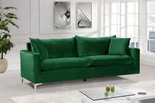 Load image into Gallery viewer, Naomi Green Velvet Sofa
