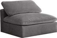 Load image into Gallery viewer, Cozy Grey Velvet Chair image
