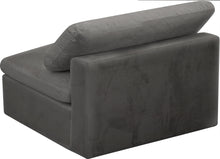 Load image into Gallery viewer, Cozy Grey Velvet Chair
