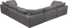 Load image into Gallery viewer, Cozy Grey Velvet Cloud Modular Sectional
