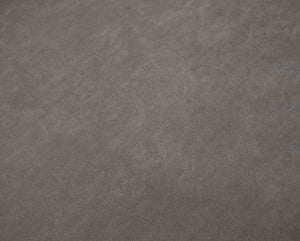 Cozy Grey Velvet Ottoman