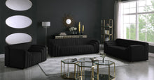 Load image into Gallery viewer, Naya Black Velvet Chair
