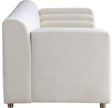 Load image into Gallery viewer, Naya Cream Velvet Sofa
