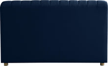 Load image into Gallery viewer, Naya Navy Velvet Chair
