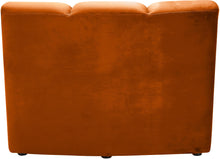 Load image into Gallery viewer, Infinity Cognac Velvet Modular Chair
