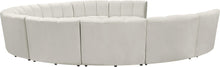 Load image into Gallery viewer, Infinity Cream Velvet 10pc. Modular Sectional
