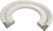 Load image into Gallery viewer, Infinity Cream Velvet 10pc. Modular Sectional
