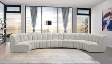 Load image into Gallery viewer, Infinity Cream Velvet 7pc. Modular Sectional
