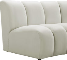 Load image into Gallery viewer, Infinity Cream Velvet 10pc. Modular Sectional
