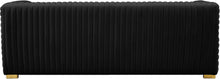 Load image into Gallery viewer, Ravish Black Velvet Sofa
