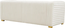 Load image into Gallery viewer, Ravish Cream Velvet Sofa
