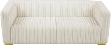 Load image into Gallery viewer, Ravish Cream Velvet Sofa

